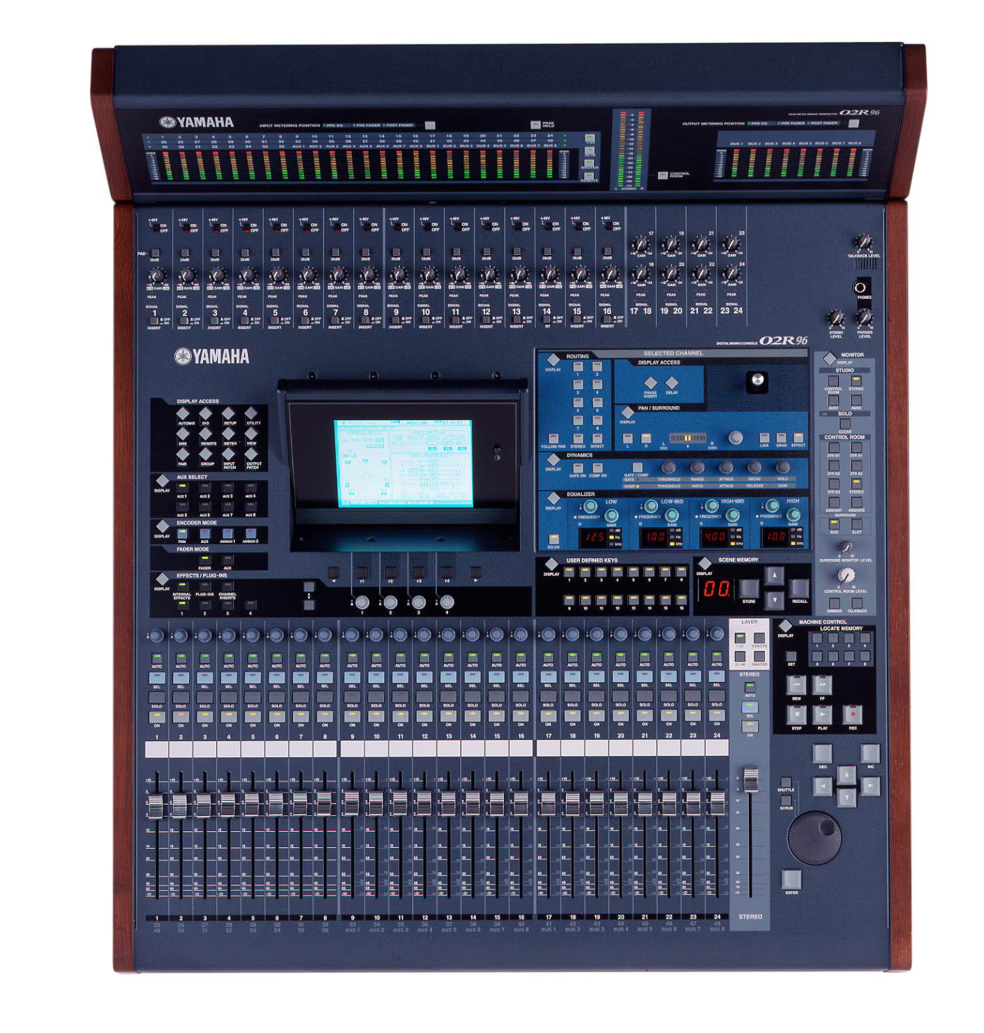 Yamaha 02r96 VCM Digital Mixing Console-RENEWED