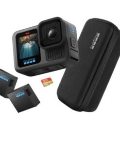 GoPro HERO13 Black Action Camera Bundle with Additional Enduro Battery, 128GB microSD Card and Carrying Case | NEW